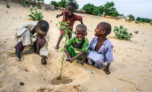 Children playing