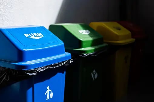 Recycling bins