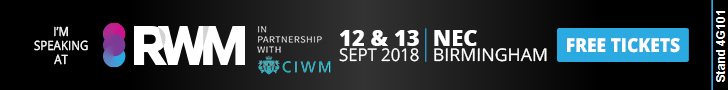 We're speaking at RWM 2018