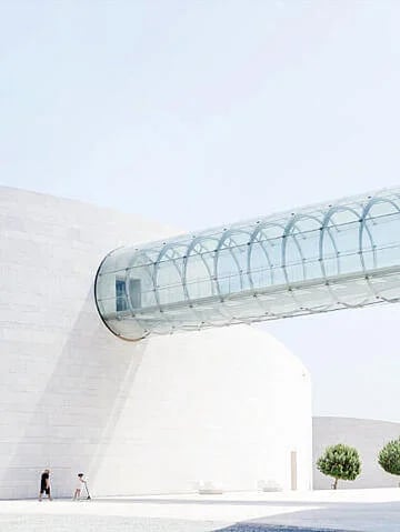 tube going into a building